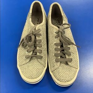 Cute Keds Grey with sparkle dots